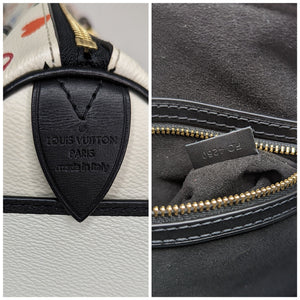 Louis Vuitton Monogram Game on Speedy Bandoulière Handbag