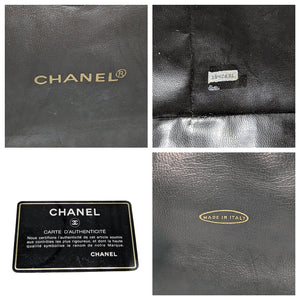 Chanel Vintage Grained Calfskin Timeless Drawstring Bucket Bag