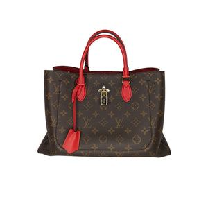 Louis Vuitton Monogram Flower Tote Coquelicot