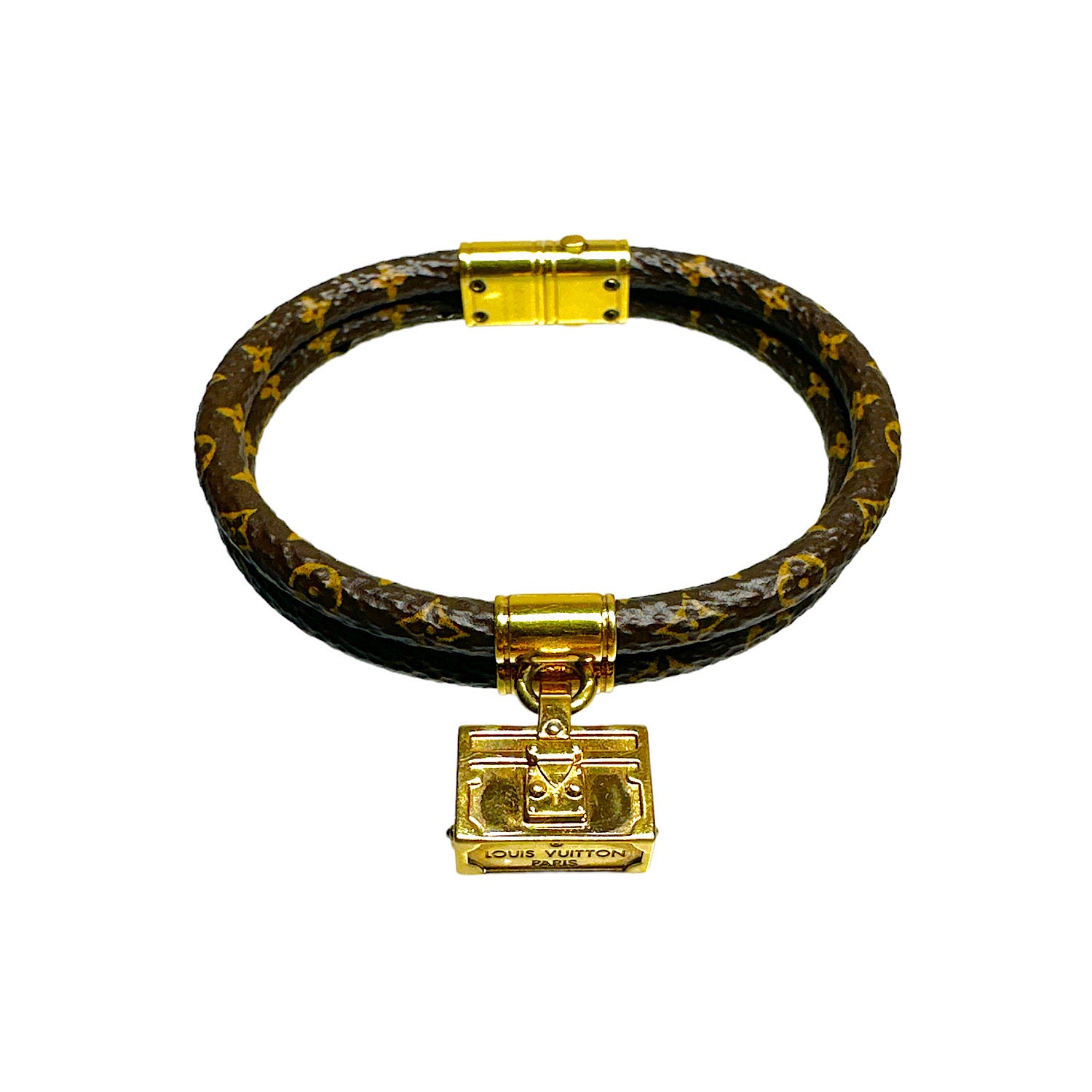 Louis Vuitton, Jewelry, Authentic Louis Vuitton Speedy Charm Bracelet