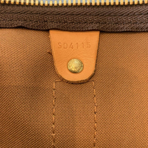 Authentic Louis Vuitton Monogram Keepall 60 hand/travel bag