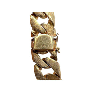 14K 2 Tone Gold & 2.75ctw Diamond Cuban Link Bracelet