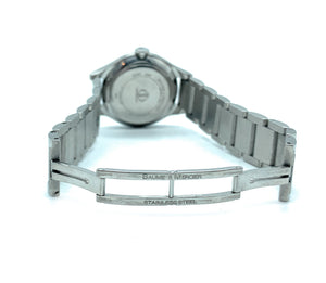 Baume & Mercier Ilea Women's Diamond Bezel MOP Dial Stainless Steel Quartz Watch