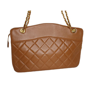 Chanel Vintage Flap Shoulder Bag Quilted Suede Medium at 1stDibs