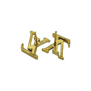 NEW Louis Vuitton LV Iconic Earrings Gold Hardware Cruise Collection M00610  For Sale at 1stDibs