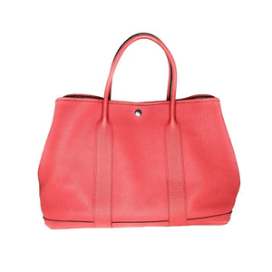 Hermès Rose Jaipur Country Leather Garden Party 36 Tote 