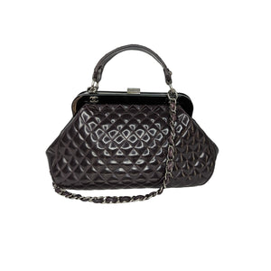 Chanel Mademoiselle Classic Flap Medium Quilted Lambskin 234110 Black  Leather Shoulder Bag, Chanel