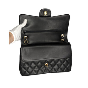 Chanel Classic Quilted Lambskin Double Jumbo Flap