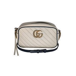 Gucci Matelassé Small GG Marmont Torchon Shoulder Bag