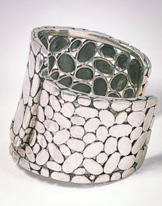 John Hardy Kali Sterling Silver Overlap Cuff Bracelet