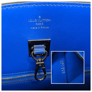Authenticated Louis Vuitton Veau Nuage Milla PM Red Calf Leather