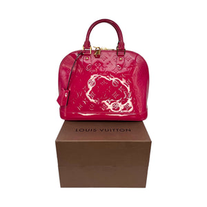 Louis Vuitton Bag Charm and Key Holder Monogram Giant Red/Pink in Canvas  with Gold-tone - US