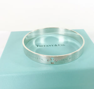 Tiffany & Co Sterling Silver 925 Tiffany Locks Bangle