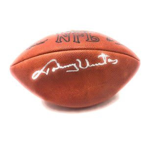 Autographed Signed John Constantine, "the Golden Arm" NFL's Football