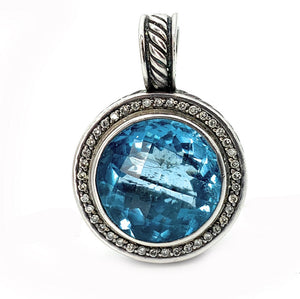 David yurman albion discount blue topaz necklace