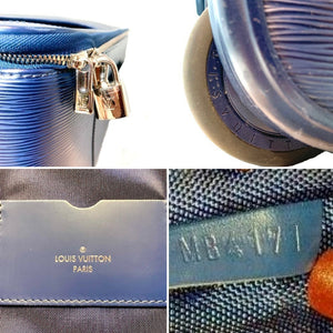 Vintage Louis Vuitton LV Handle Strap Padlock Key Name Tag ID Set