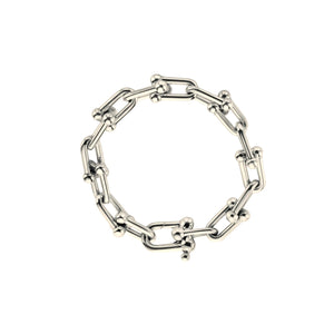 Tiffany and Co. Sterling Silver Hardware Link Bracelet