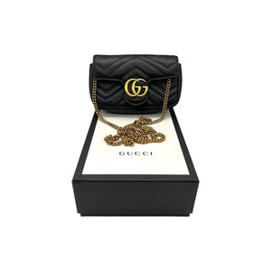 Gucci Super Mini GG Marmont Matelassé Bag