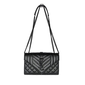 SMALL ENVELOPE IN QUILTED NAPPA LEATHER, Saint Laurent