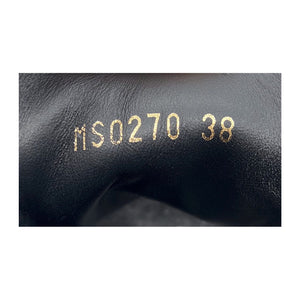 Louis Vuitton Black Leather Frontrow Sneakers Size 38 Louis Vuitton