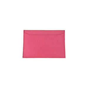 Prada Pink Saffiano Card Holder